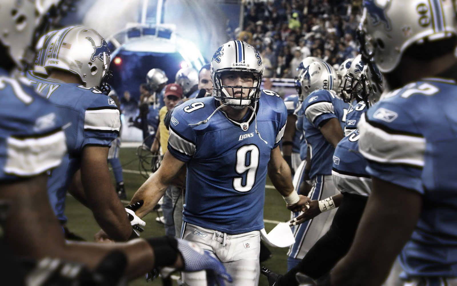 Matthew Stafford Detroit Lions Football Team Background