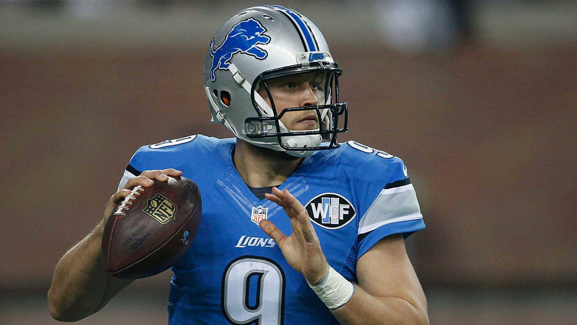 Matthew Stafford Detroit Lions Nfl Live Quarterback Background