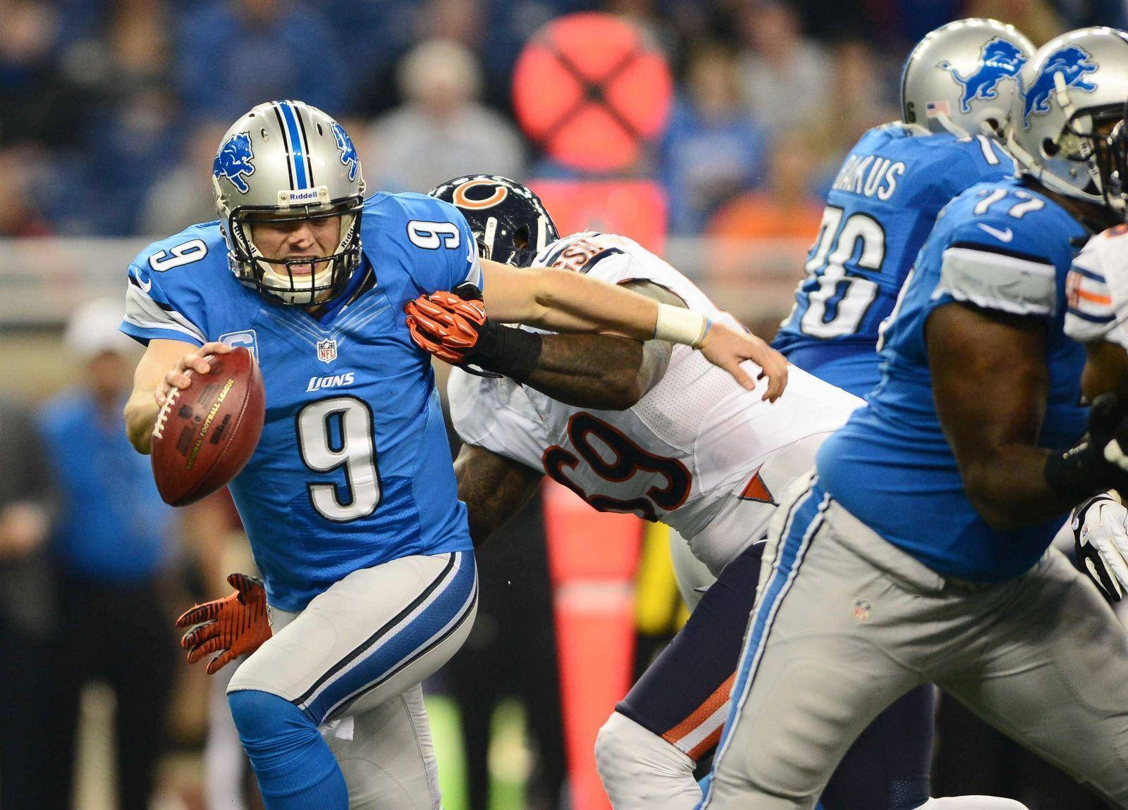 Matthew Stafford Lions Colts Football Live Background