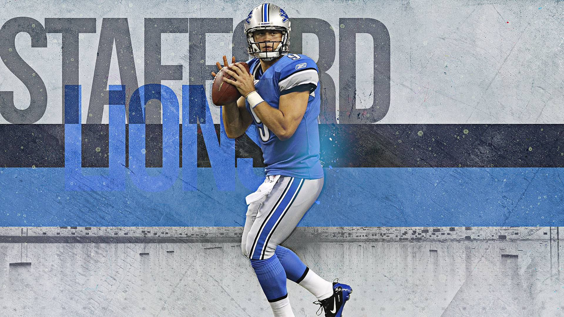 Matthew Stafford Lions Football Player Nfl Background