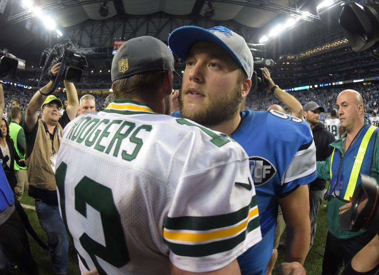 Matthew Stafford Nfl Detroit Lions Green Bay Packers Background