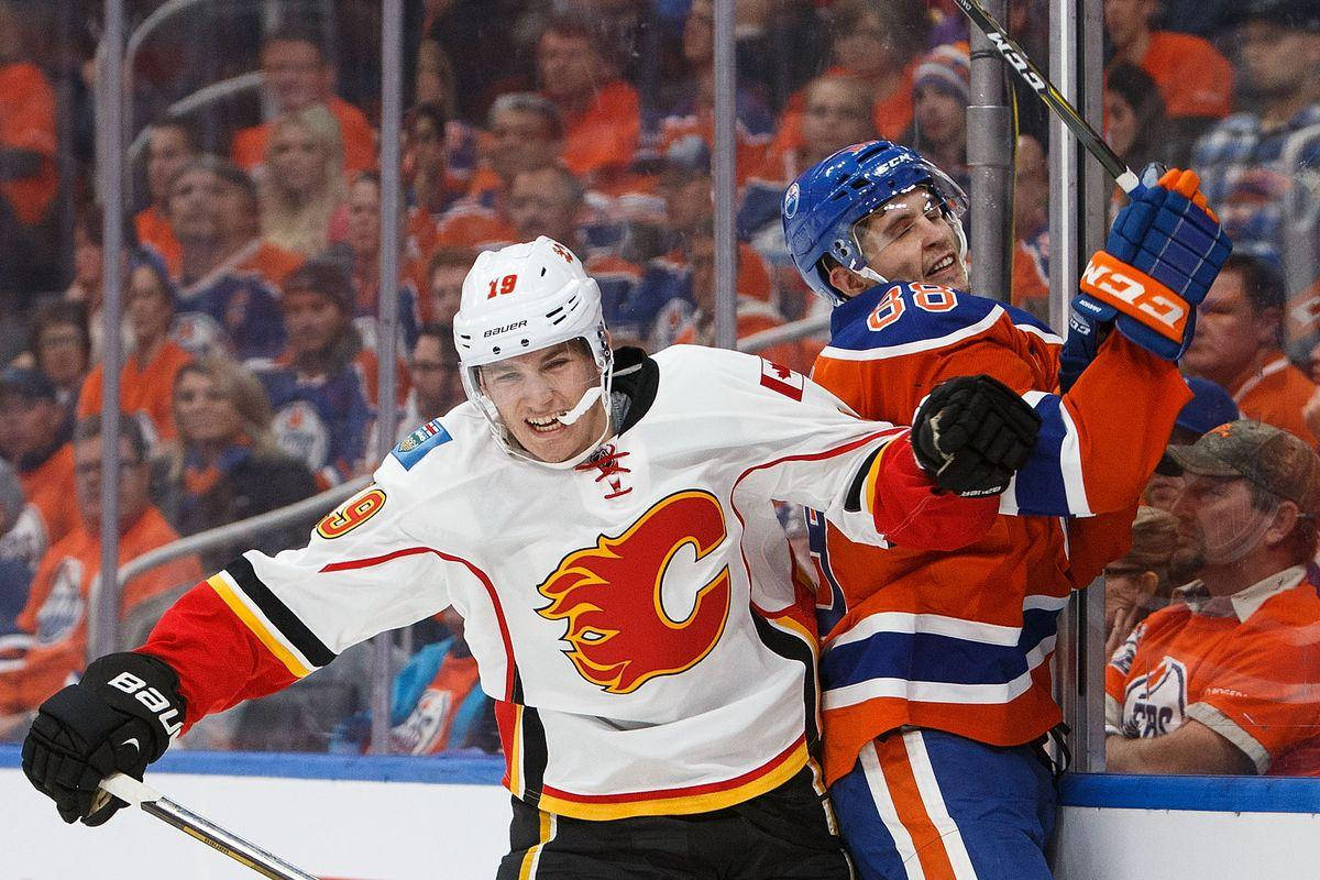 Matthew Tkachuk Of The National Hockey League In Action