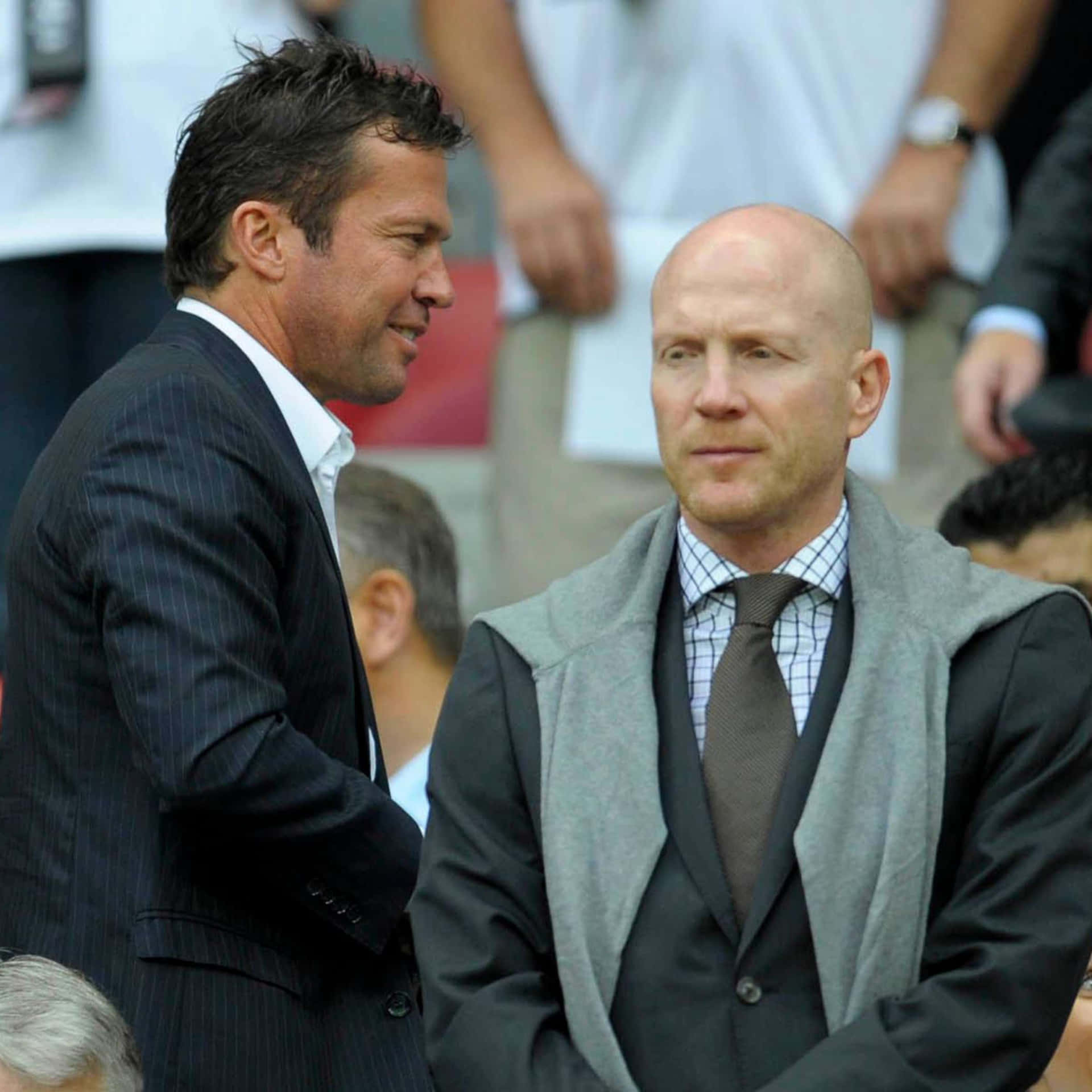 Matthias Sammer And Lothar Matthäus