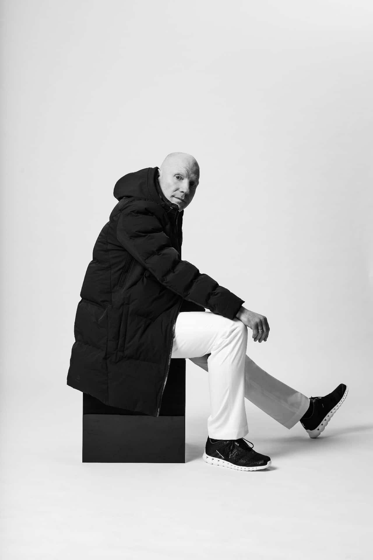 Matthias Sammer Donning Adidas-porsche Design Line Apparel
