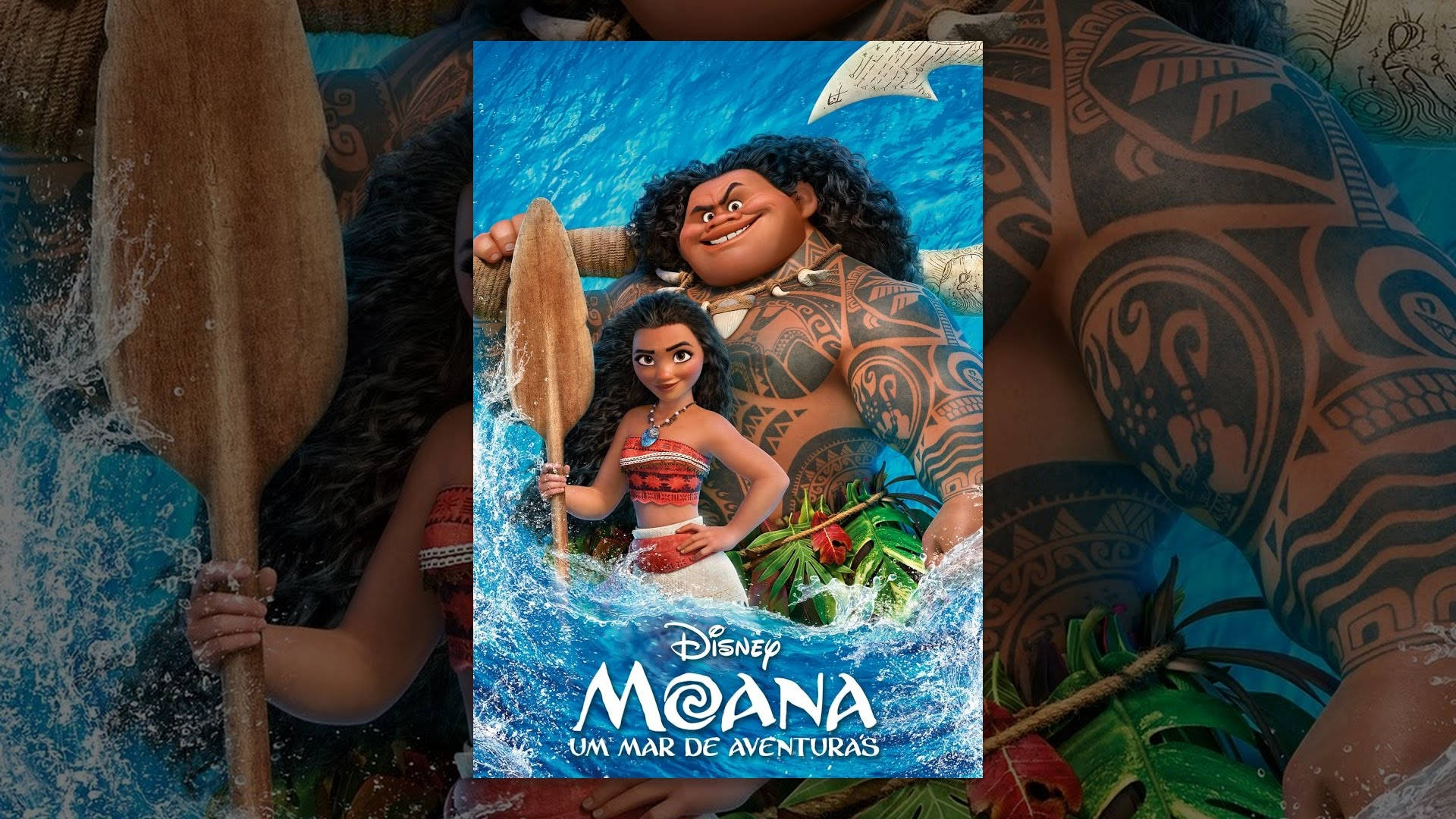 Maui Moana Movie Poster