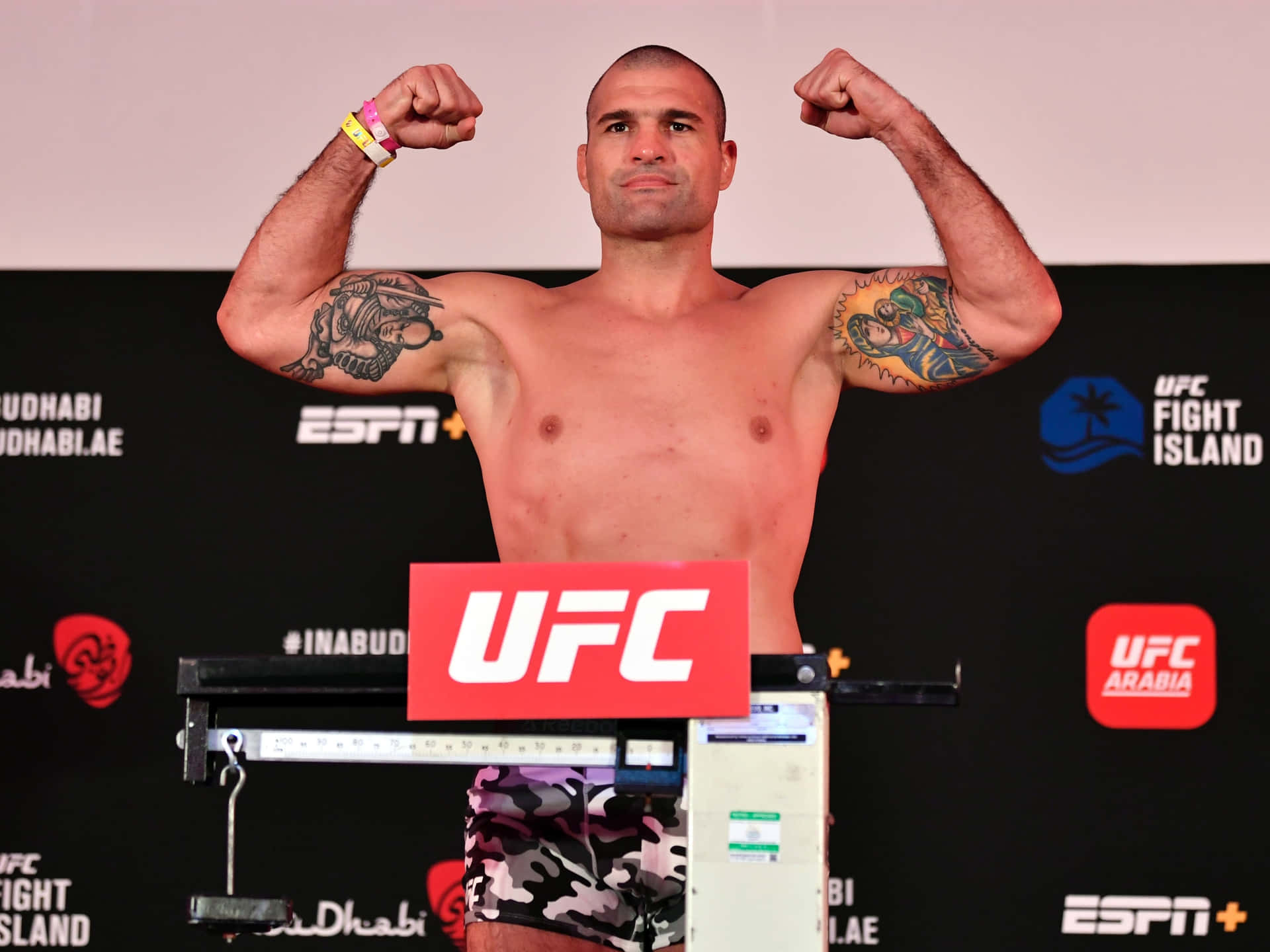 Mauricio Rua Official Weigh-in Event Background