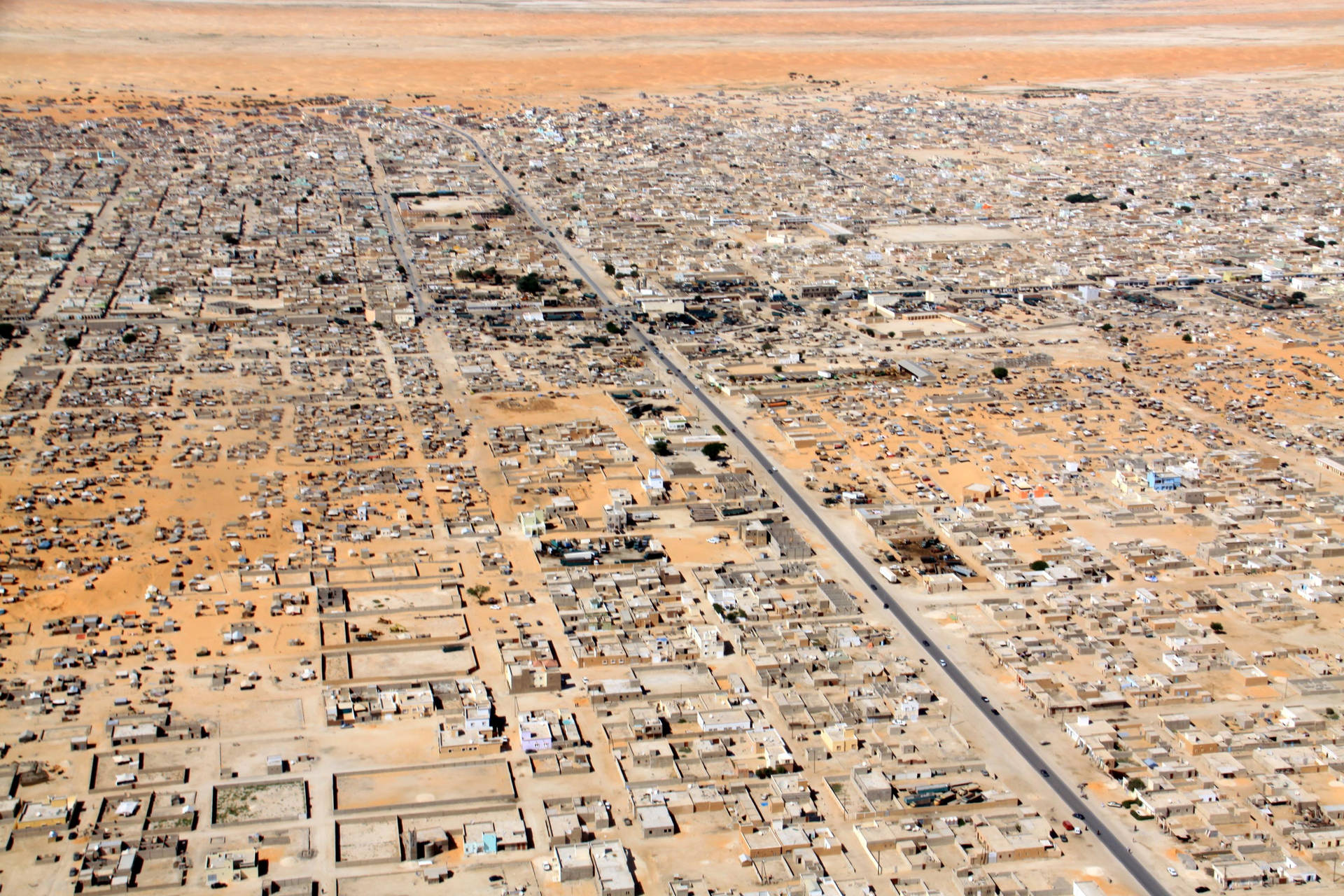 Mauritania Aerial View