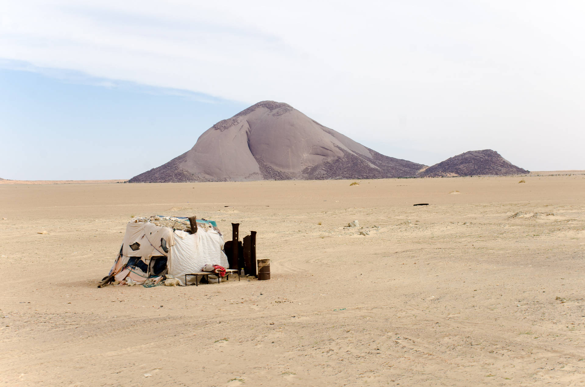 Mauritania Desert Under Clear Sky