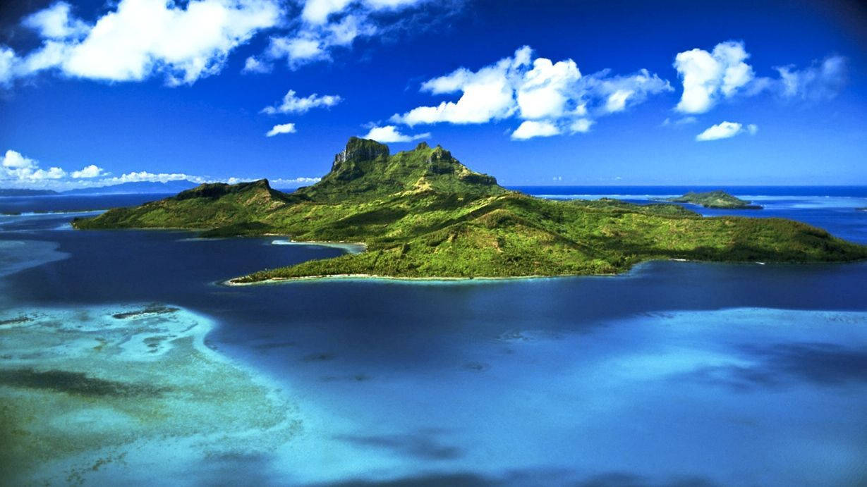 Mauritius Island Painting Background