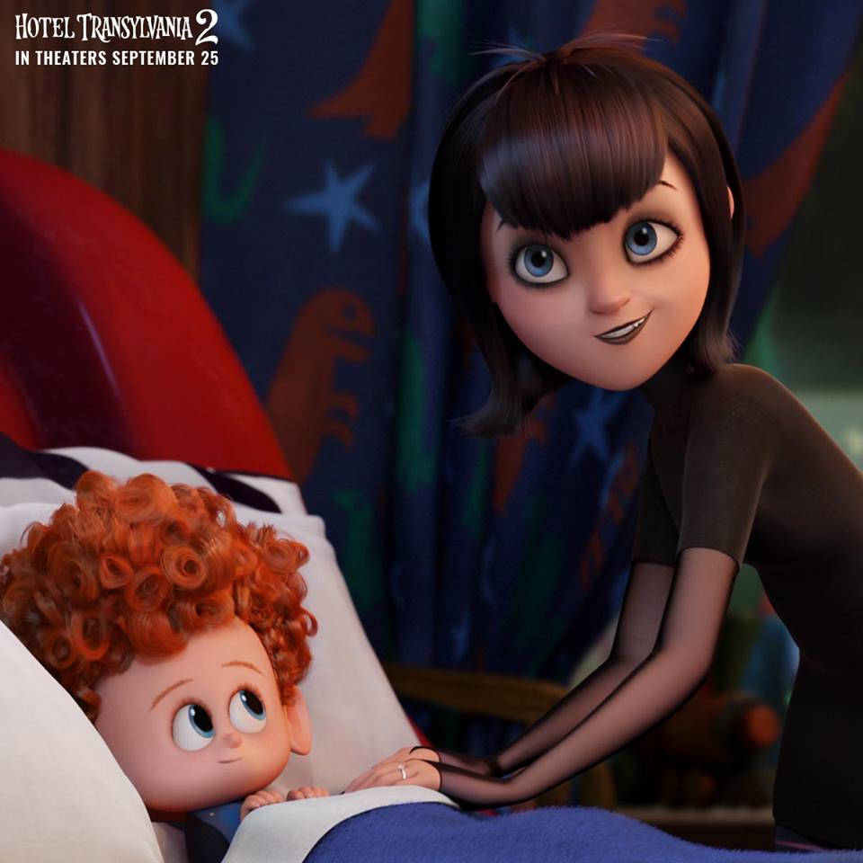 Mavis Tucking In Dennis Hotel Transylvania 2