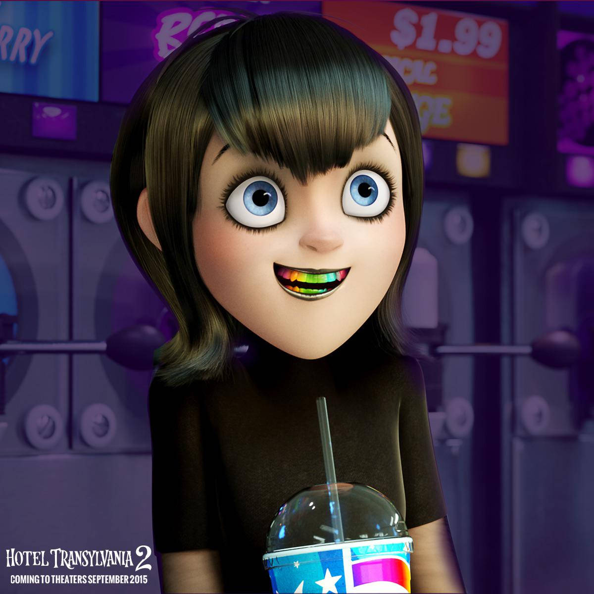 Mavis With Slushy Hotel Transylvania 2 Background