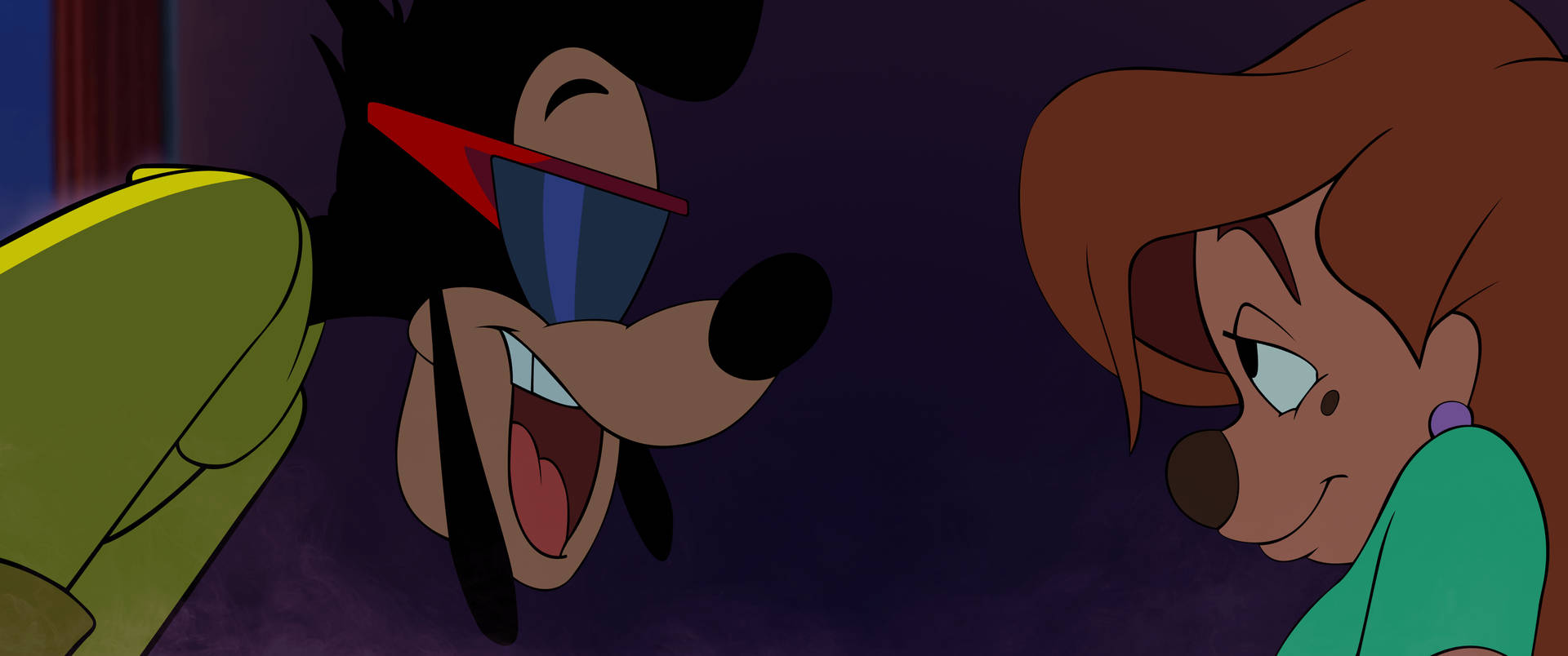 Max And Roxanne From Goofy Movie Background