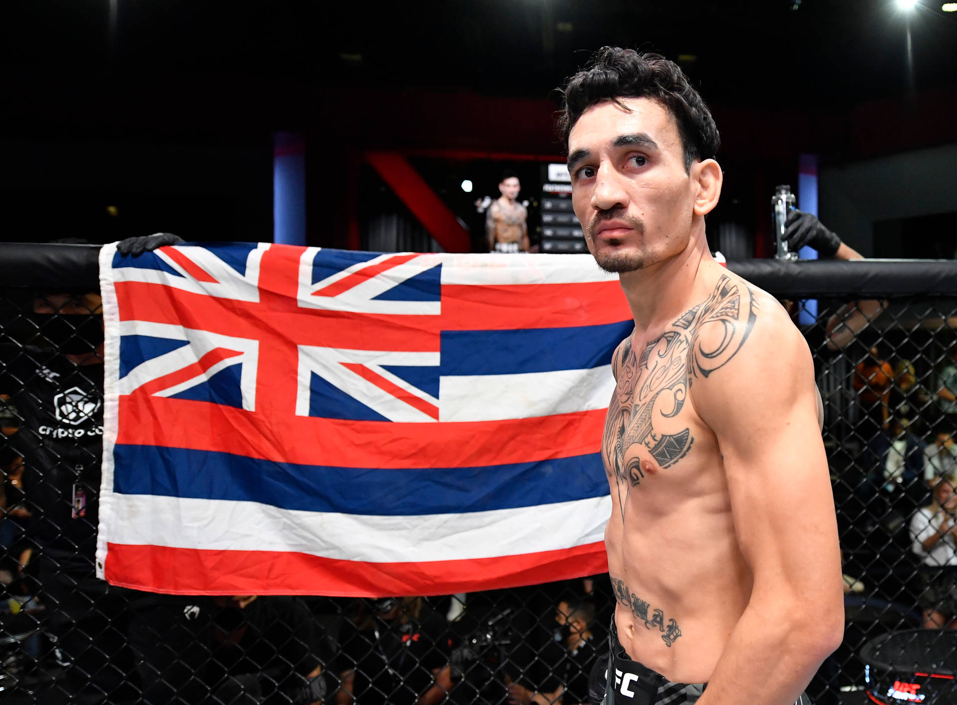 Max Holloway Hawaii Flag