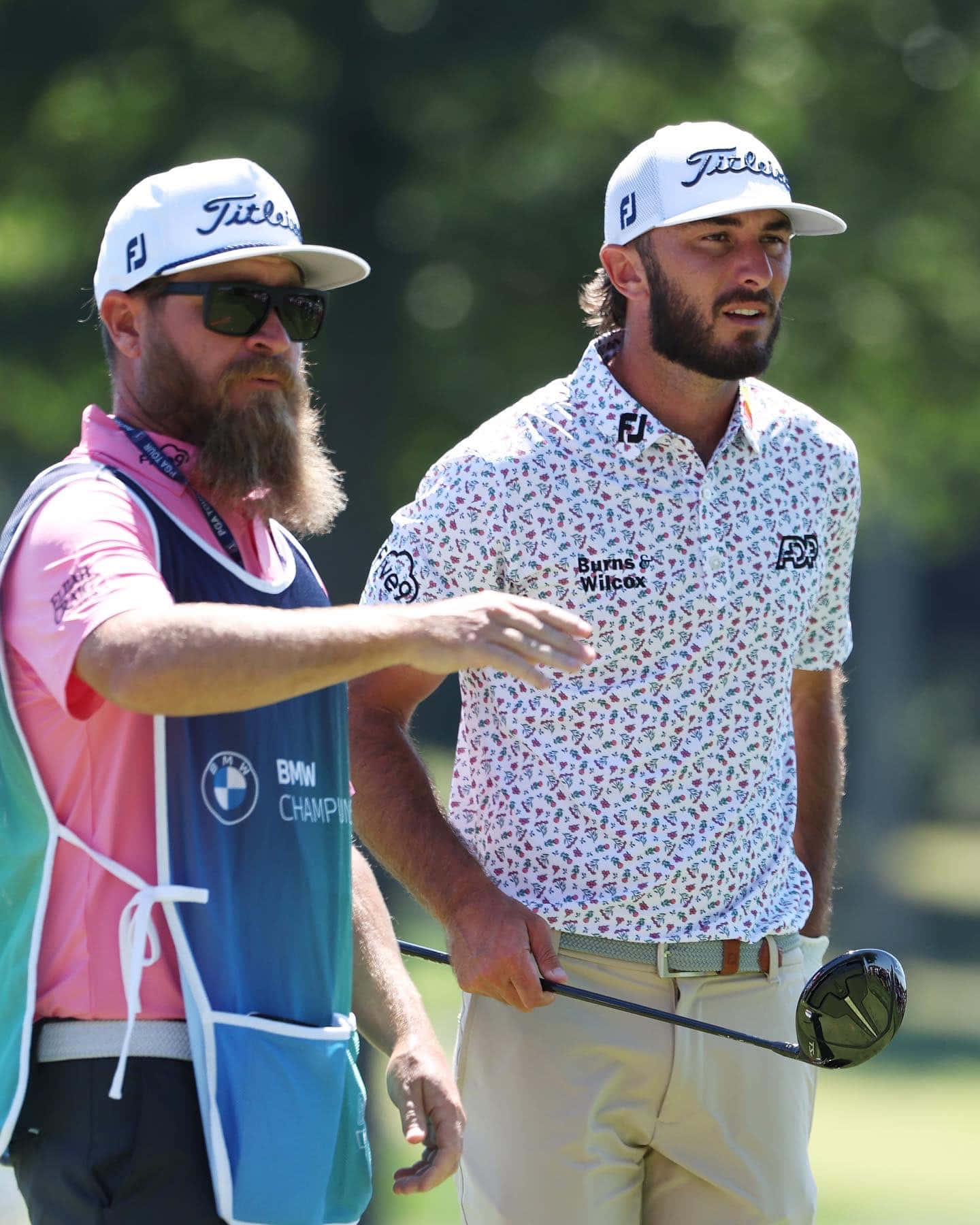 Max Homa And Caddie Joe Greiner