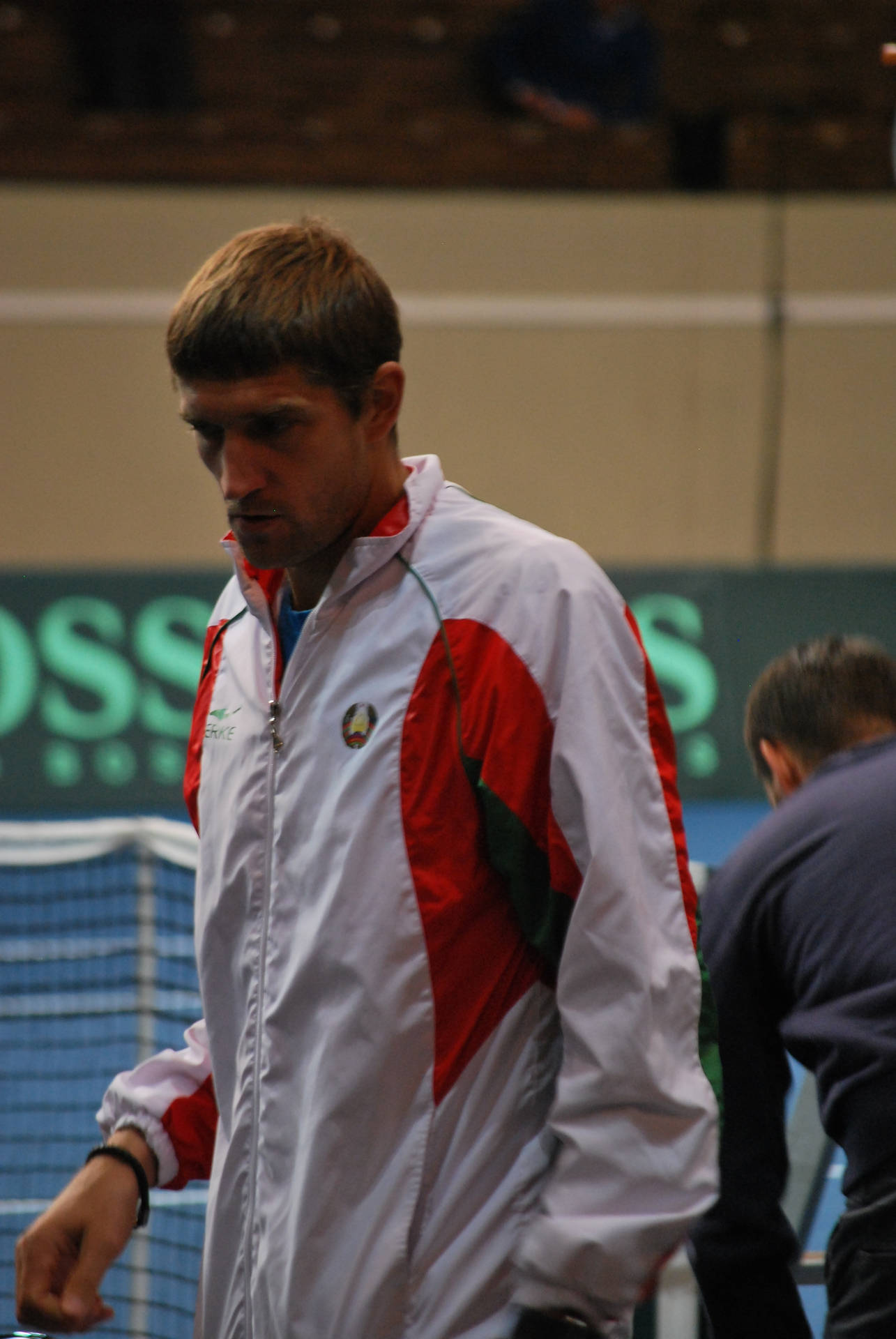 Max Mirnyi In Jacket Background