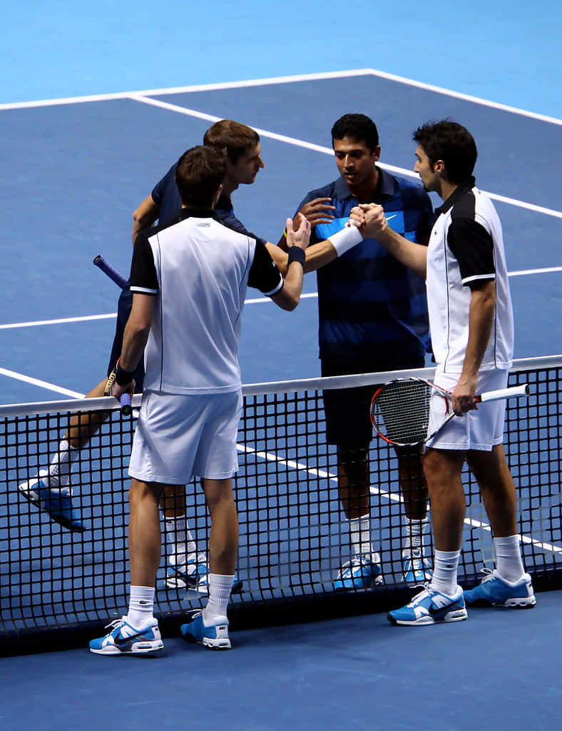 Max Mirnyi Meeting Doubles Opponents