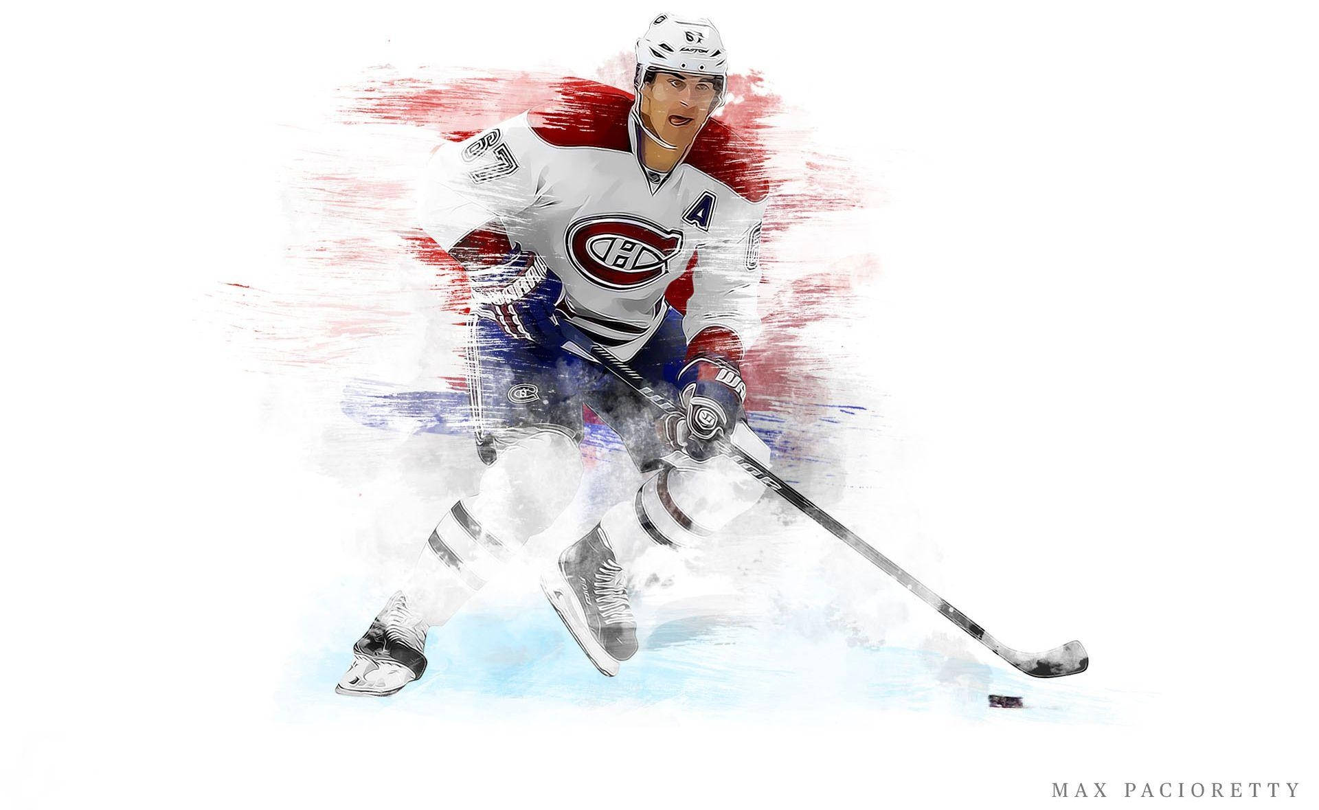 Max Pacioretty Blurry Fanart Poster Background