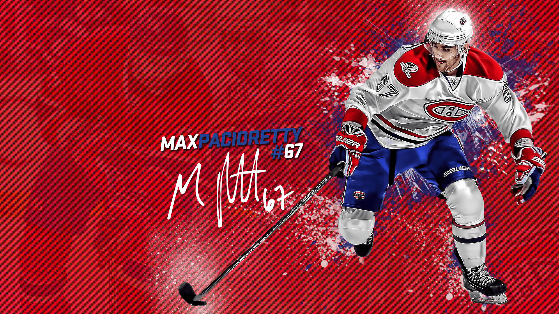 Max Pacioretty Montreal Canadiens Fanart Background