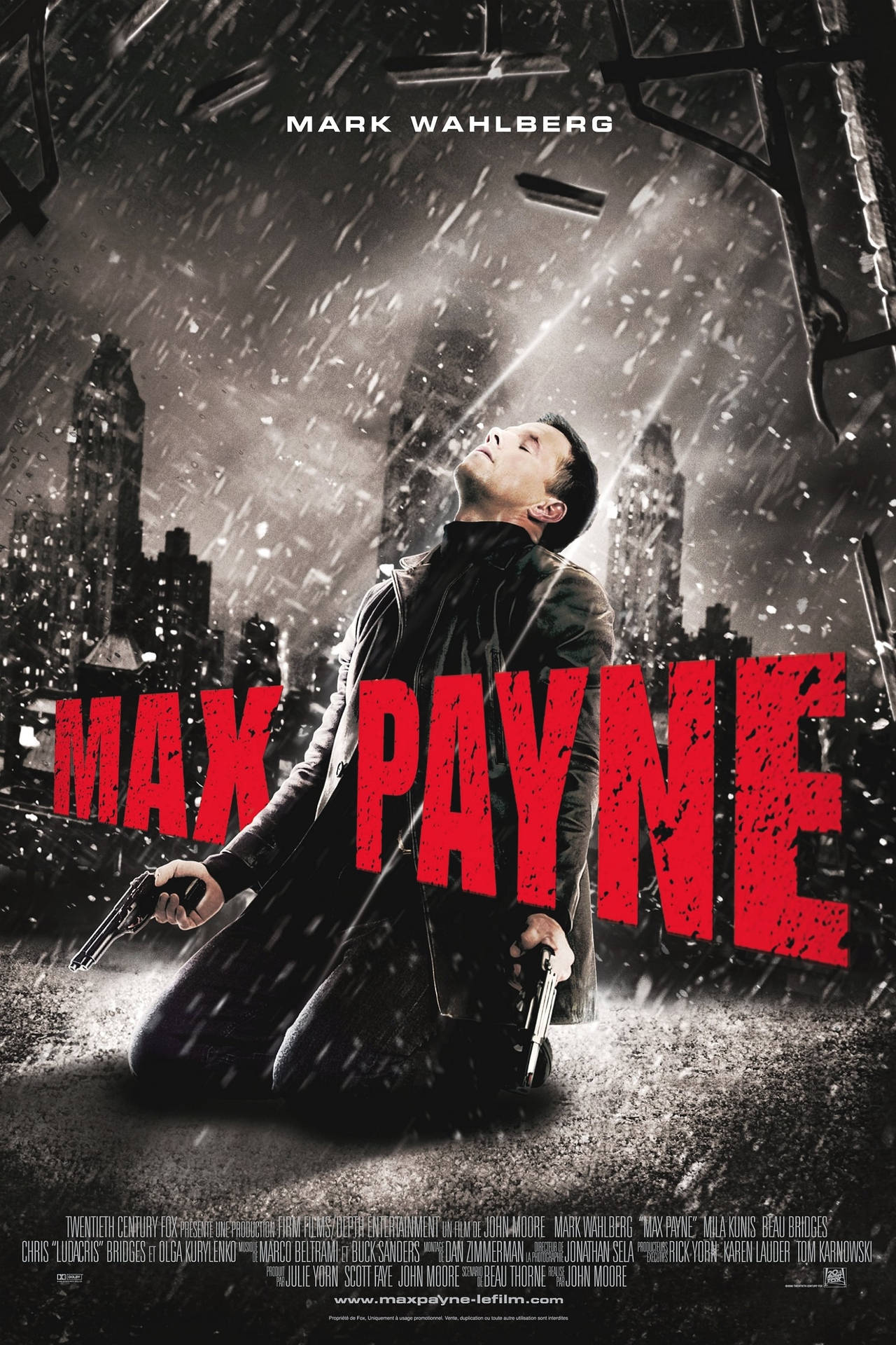 Max Payne Kneeling Poster Background