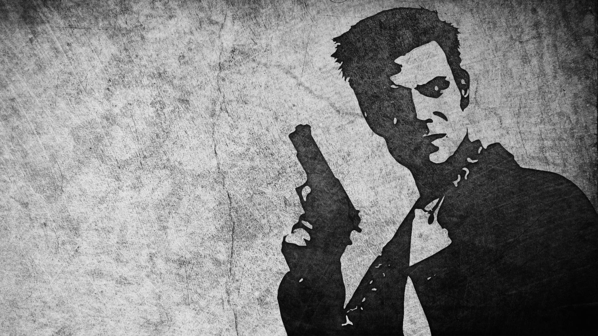 Max Payne Retro Art Background