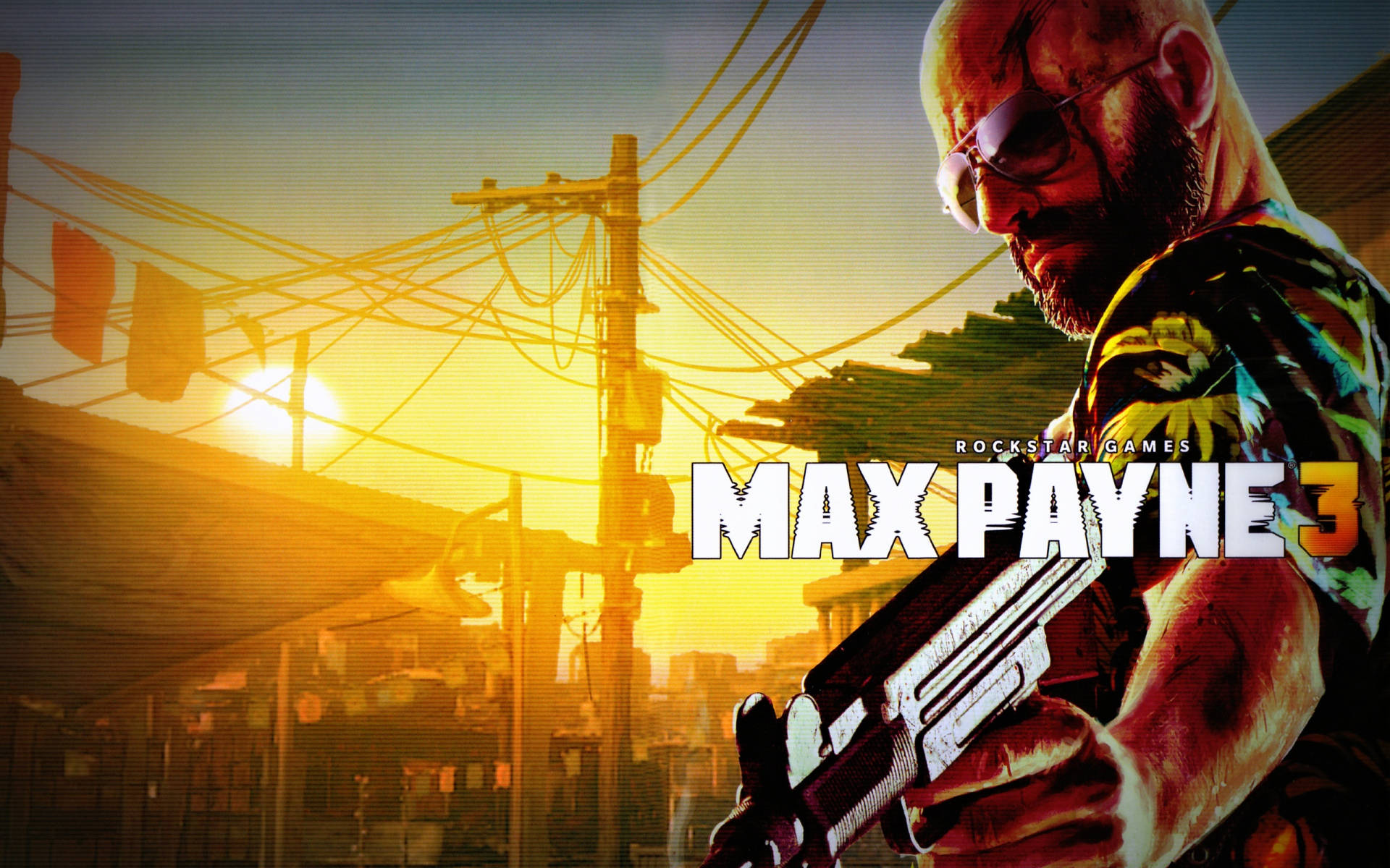 Max Payne Sunglasses Background