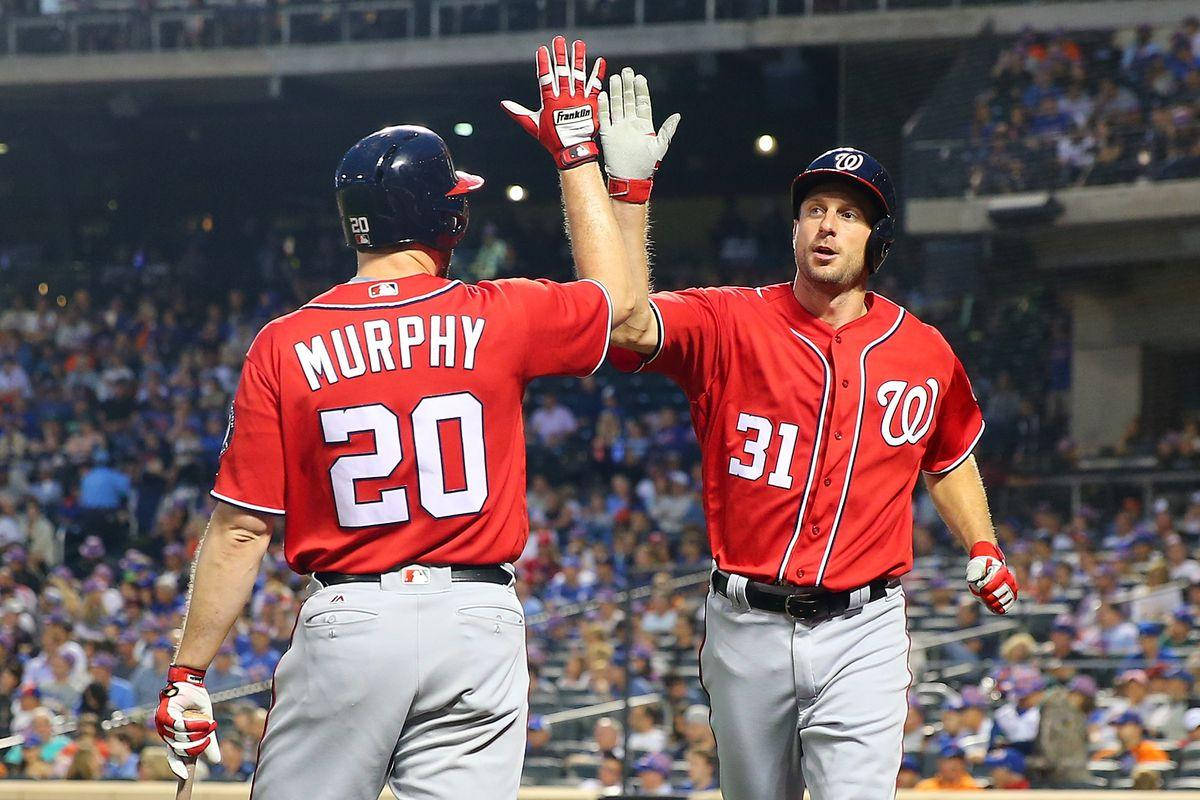 Max Scherzer And Daniel Murphy Background