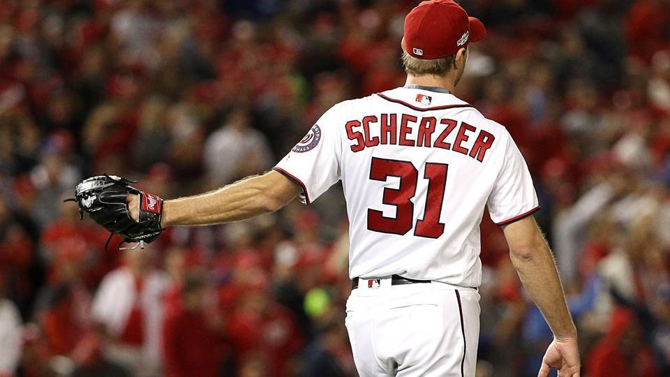 Max Scherzer Famous Pitcher Background