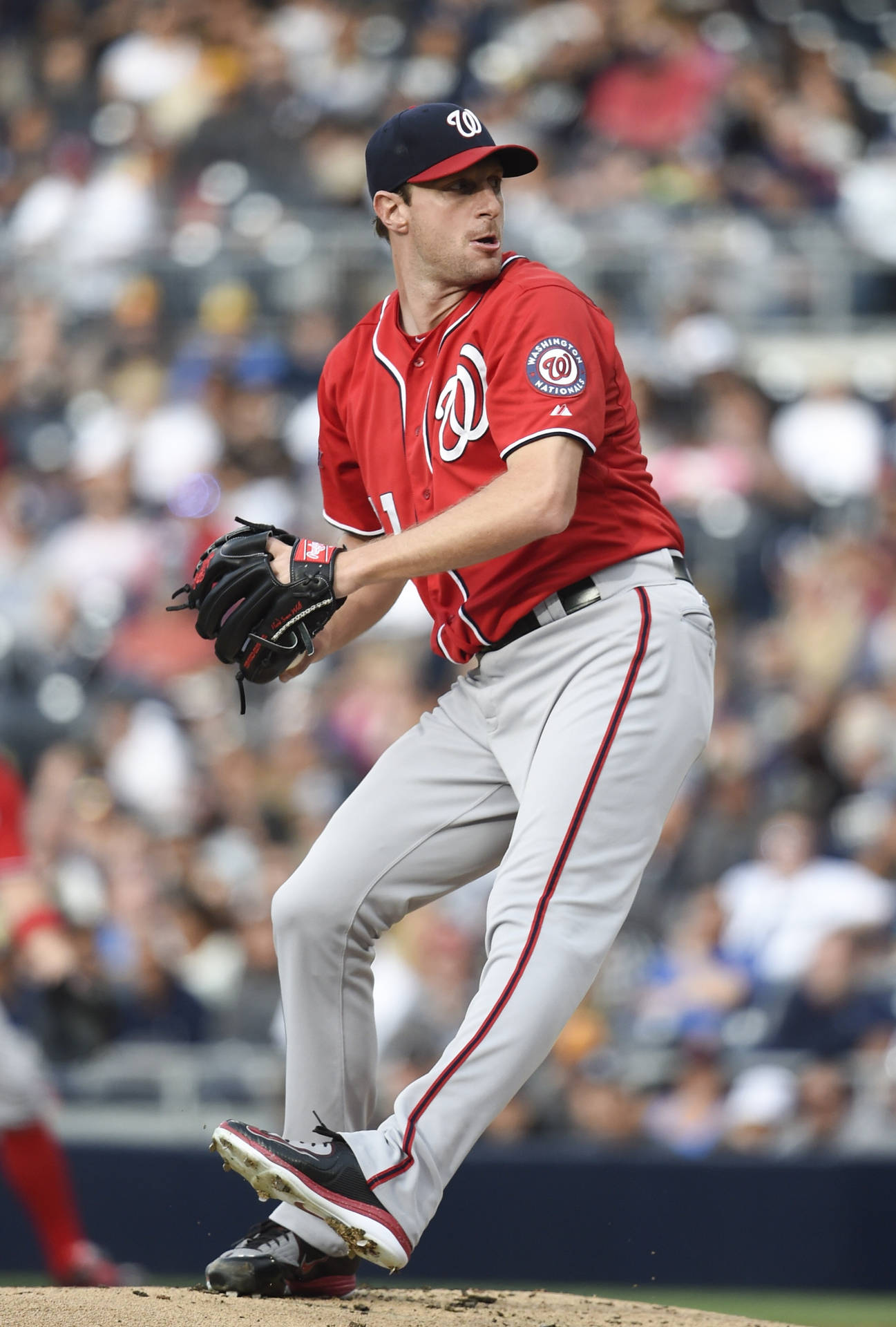 Max Scherzer Portrait Background