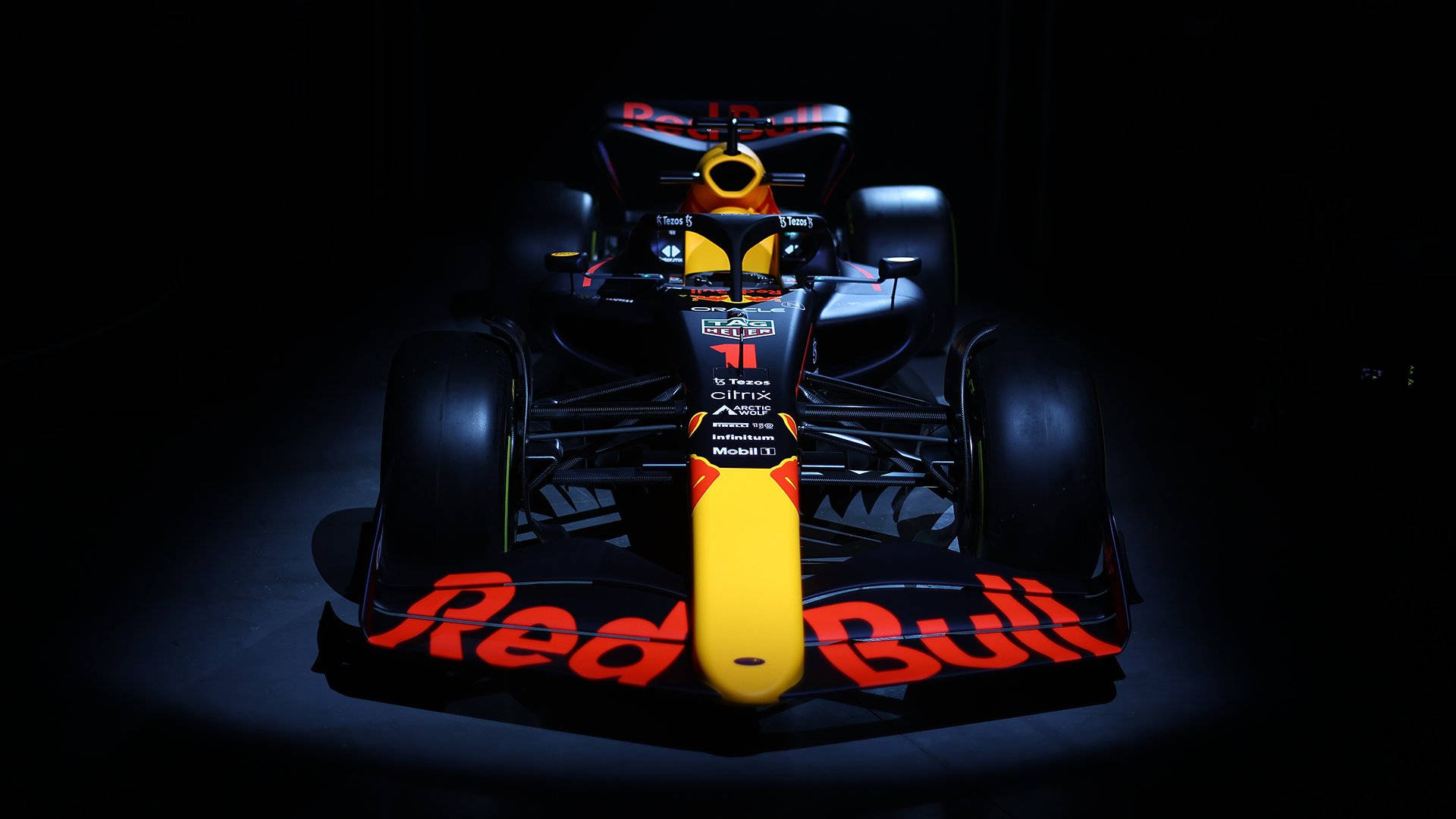 Max Verstappen Red Bull Racing Rb18 Background
