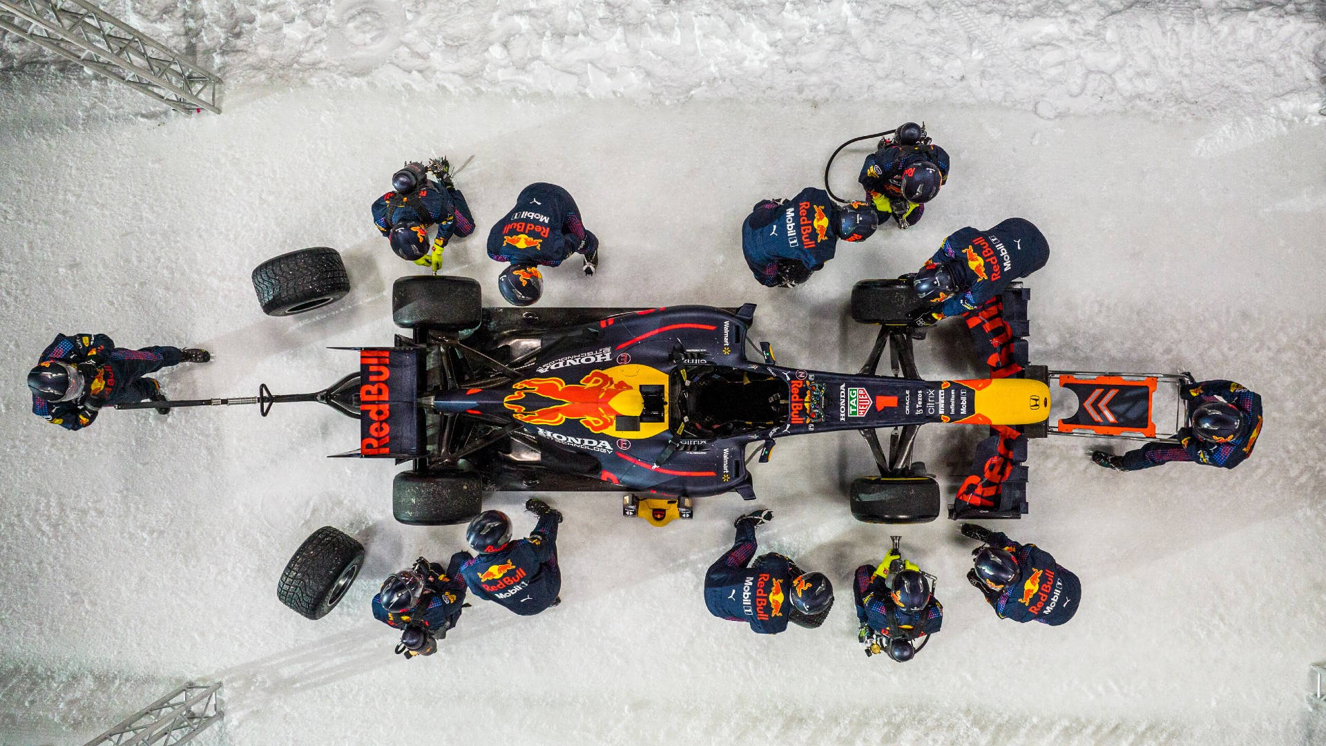 Max Verstappen Showcasing Skills At The F1 Winter Show