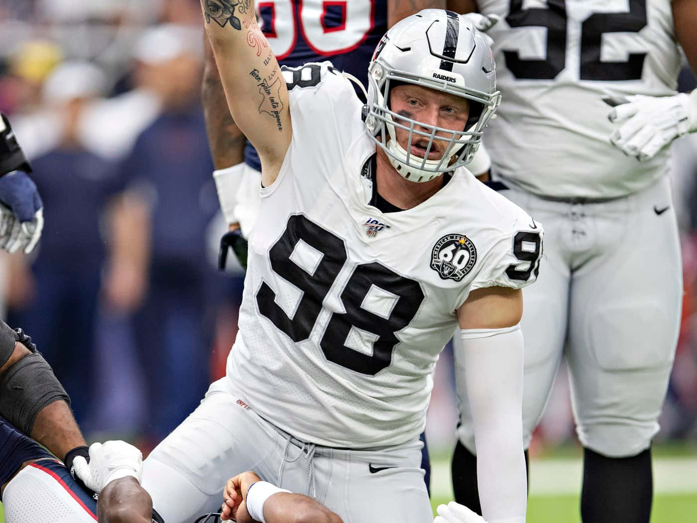 Maxx Crosby Former Oakland Raiders Player Background