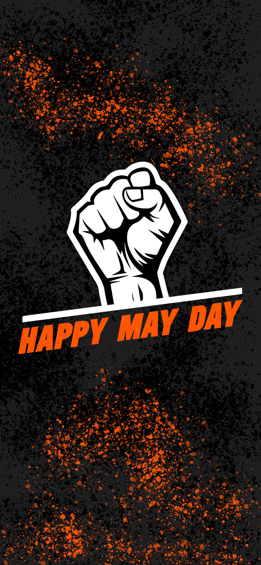May Day Artwork Background