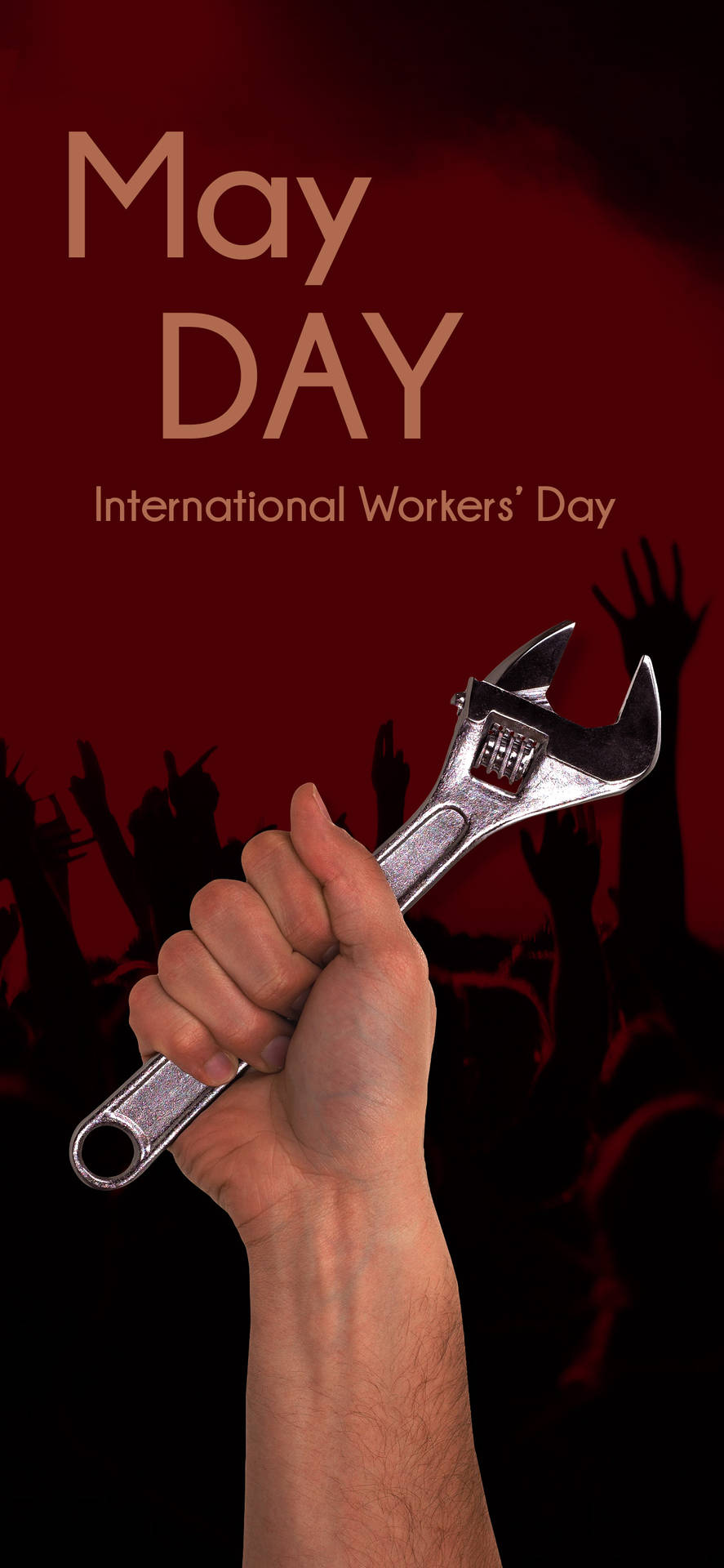 May Day Workers' Day Background