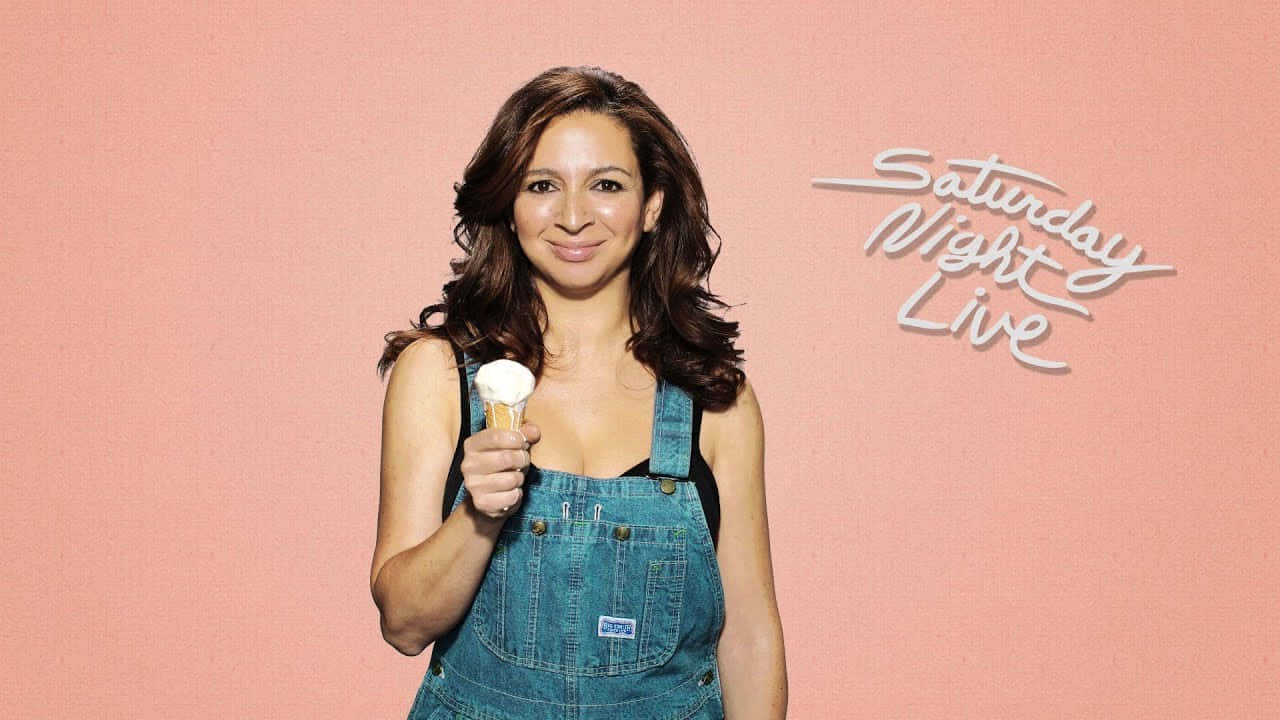 Maya Rudolph Saturday Night Live Poster Background