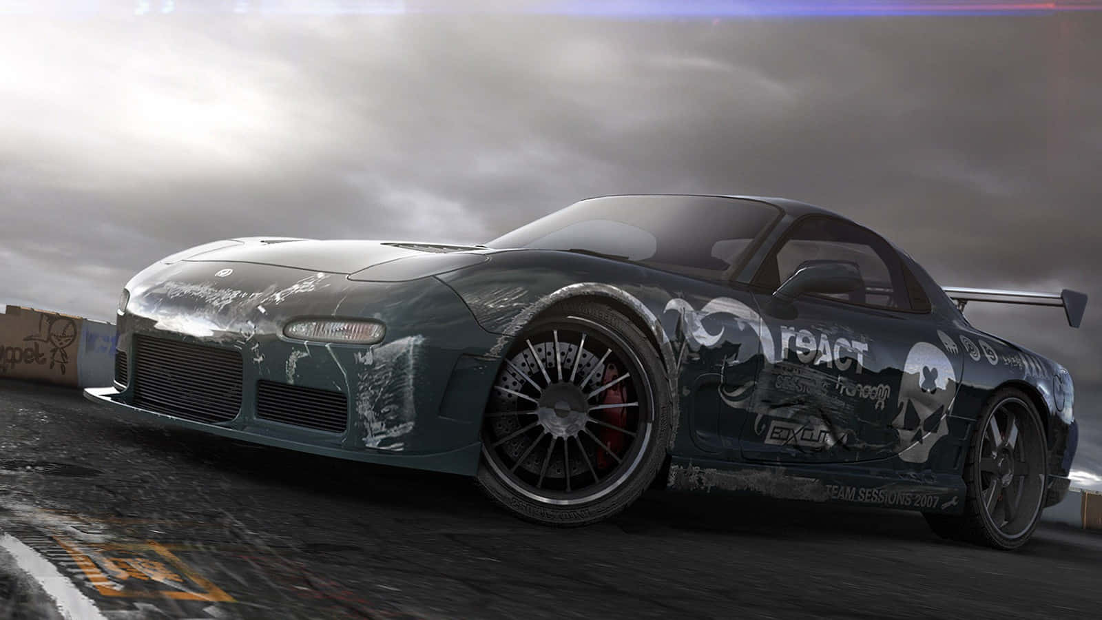 Mazda R X7 Drift Showcase Background