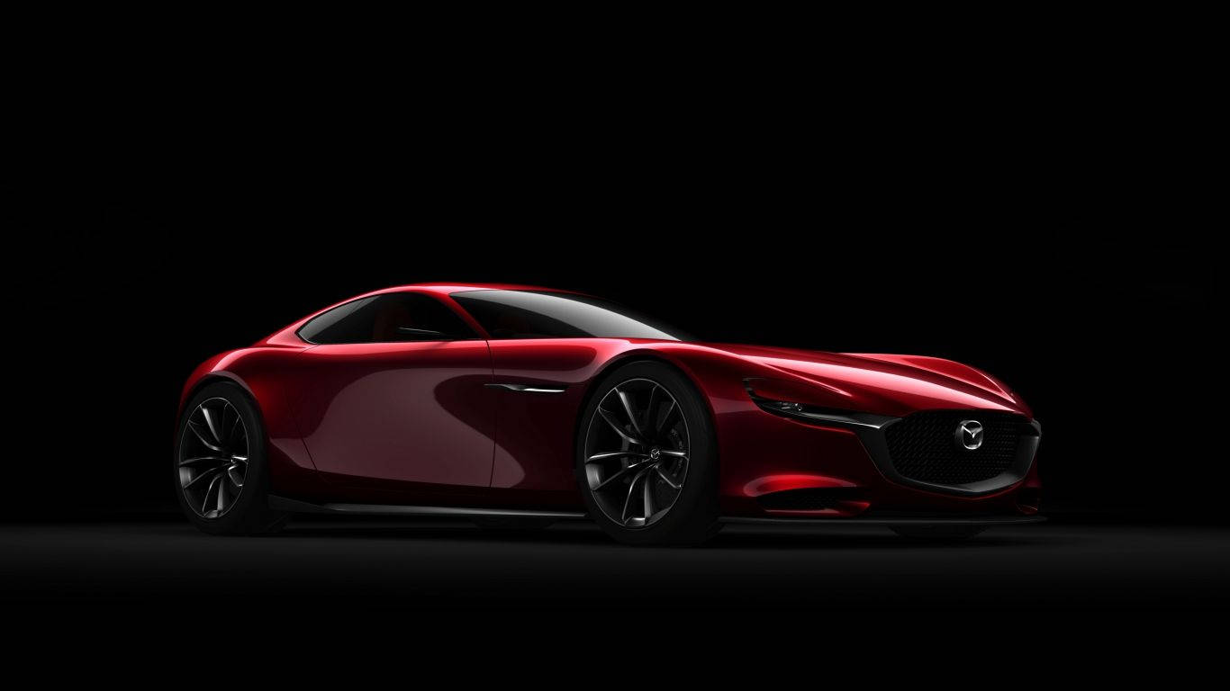 Mazda Rx-vision Side View Background