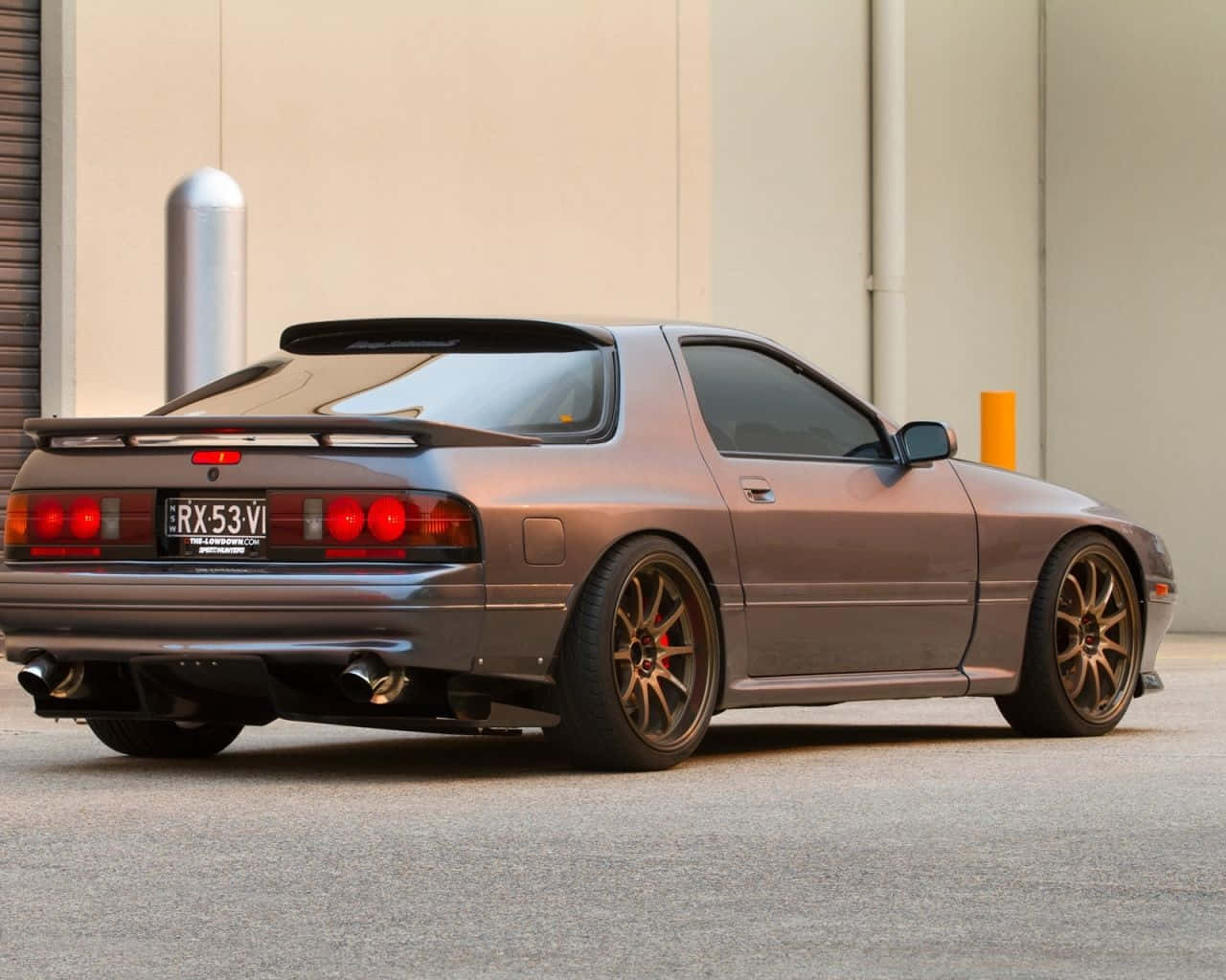 Mazda Rx7 Fc Classic Code Havana Brown Background