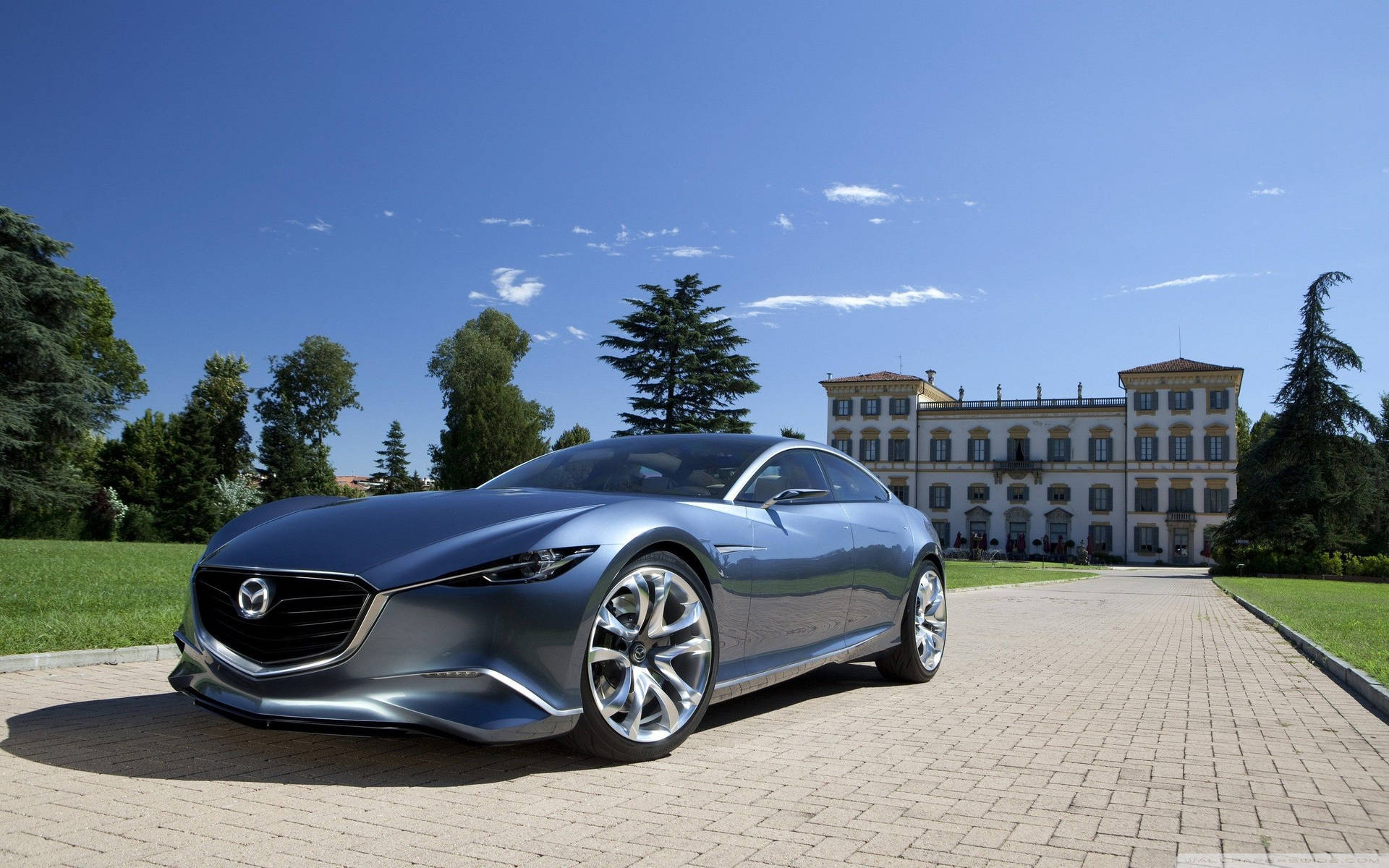 Mazda Shinari Concept Outdoor Background