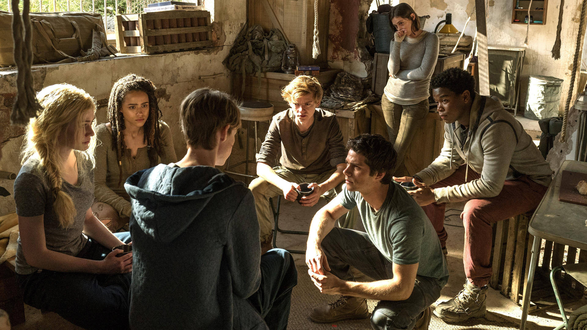 Maze Runner Gladers Discussion Background