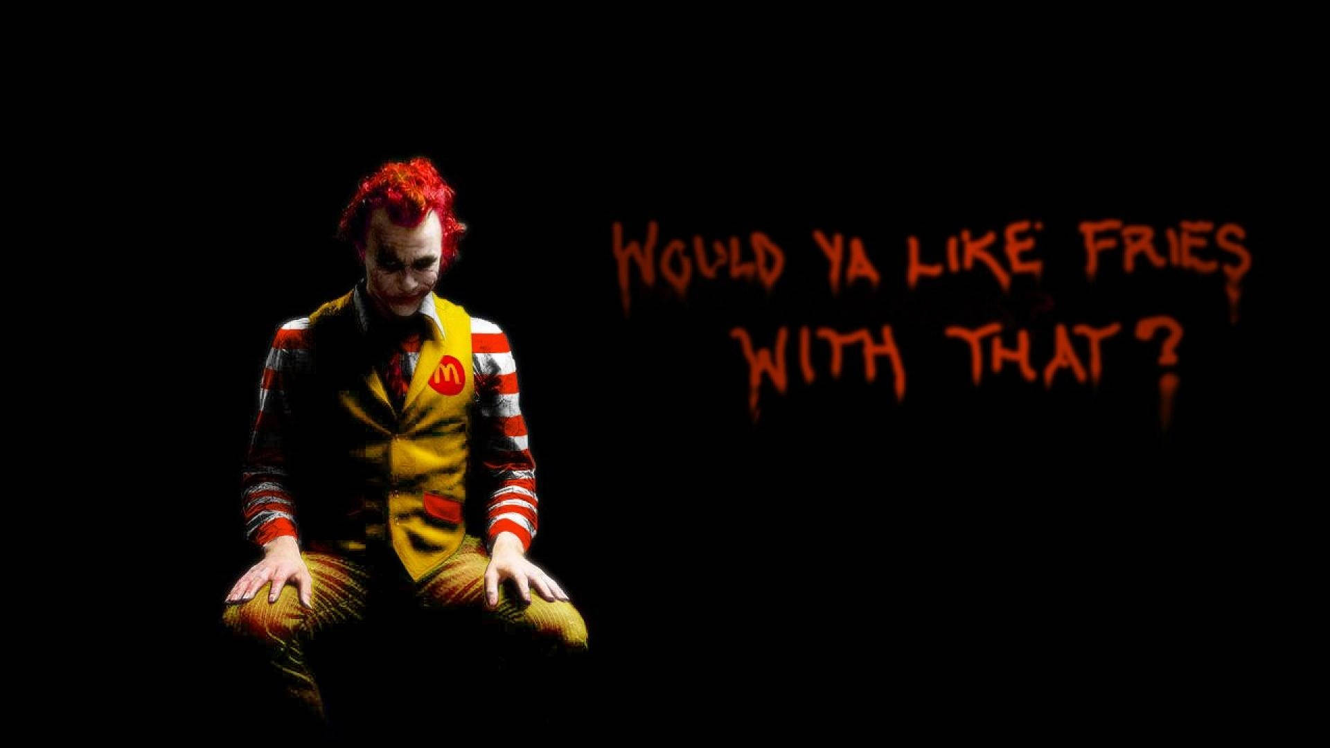 Mcdonald Meme Joker Desktop Background