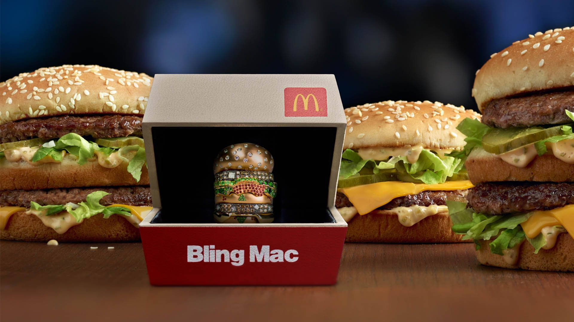 Mcdonald's Bling Mac Background