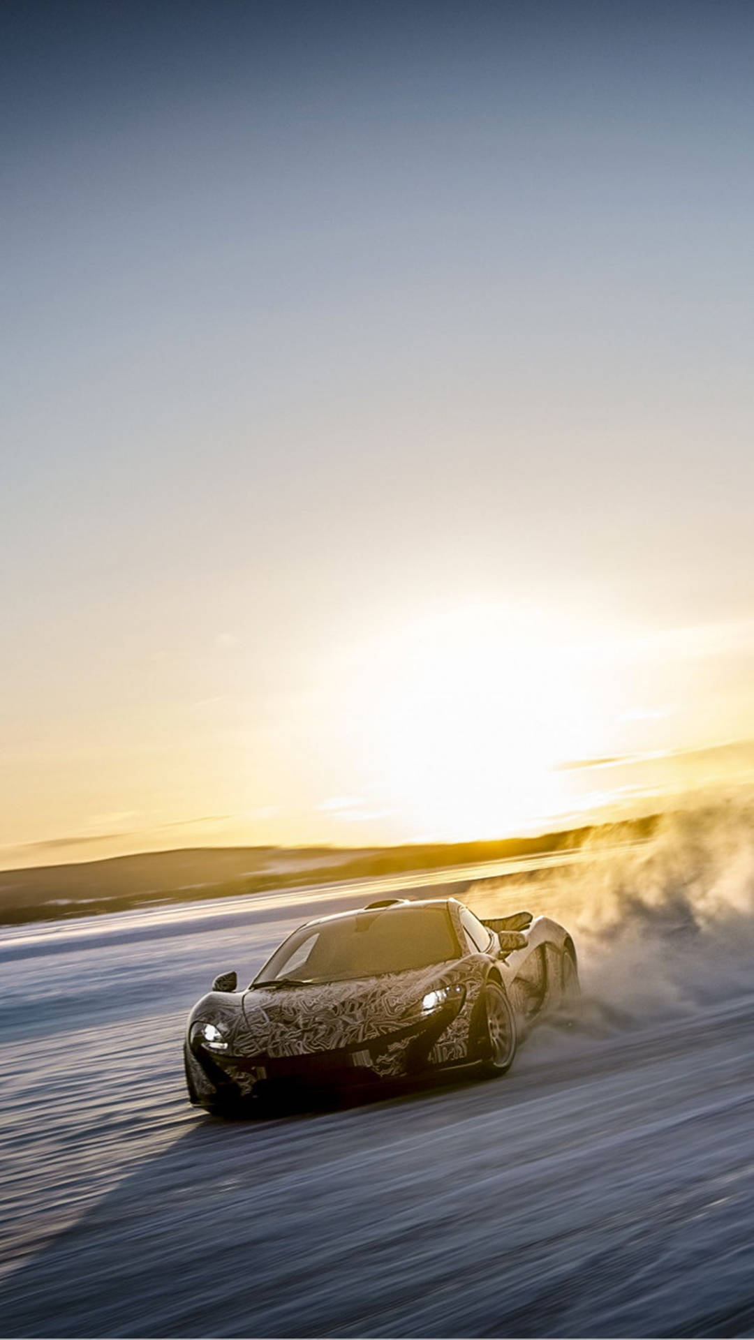 Mclaren Iphone Cool P1 Sunset View Background