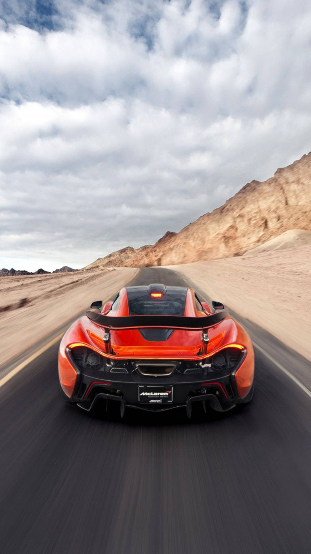 Mclaren Iphone P1 Car Model Background