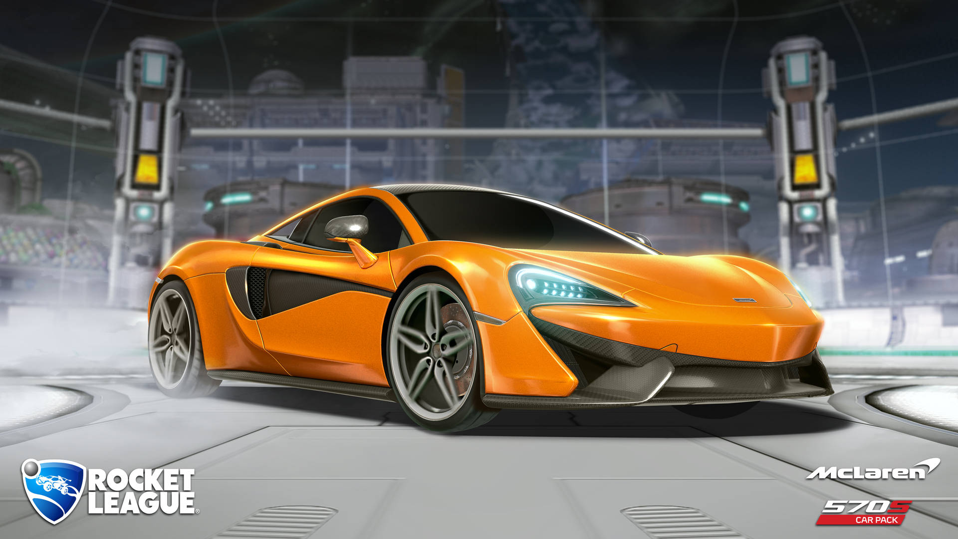 Mclaren Rocket League Car 2k Background