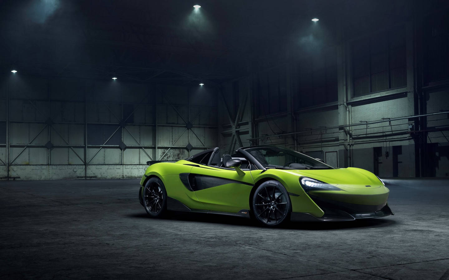 Mclaren Spyder Warehouse Photoshoot