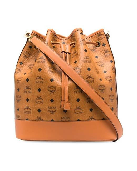 Mcm Large Dessau Drawstring Bag