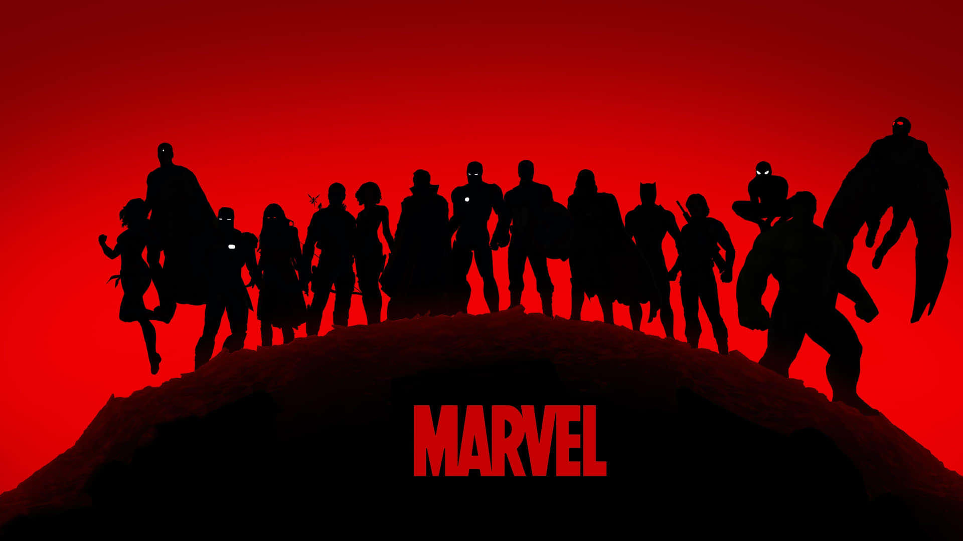 Mcu Silhouette Background