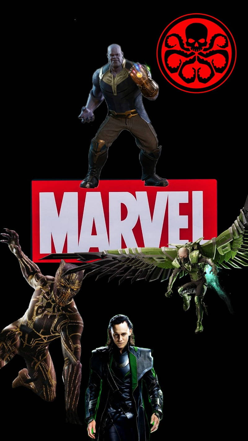 Mcu Villains Marvel Phone Background