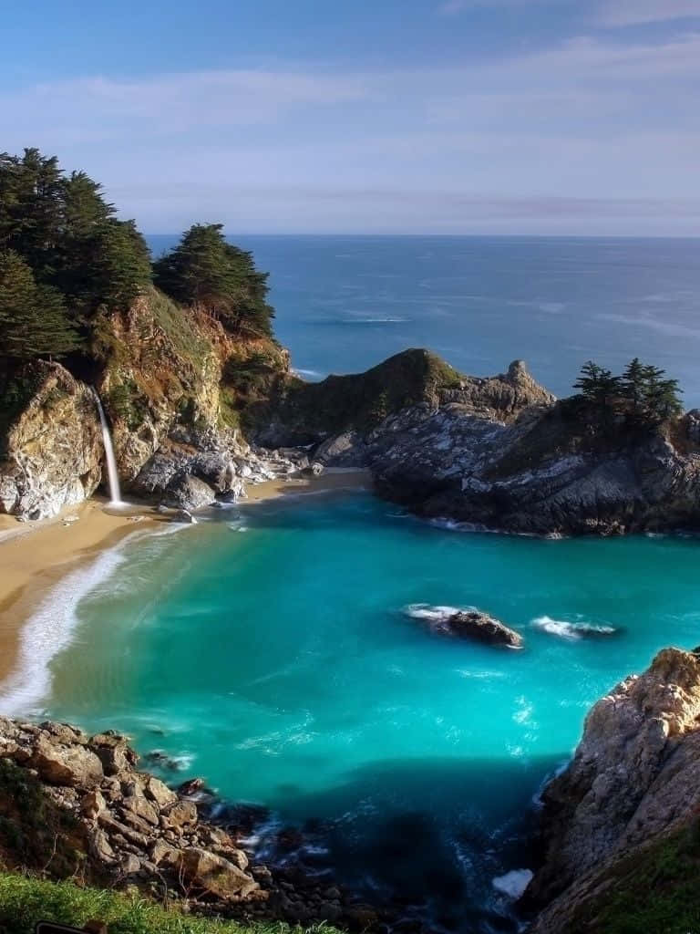 Mcway Falls Nature Ipad Background