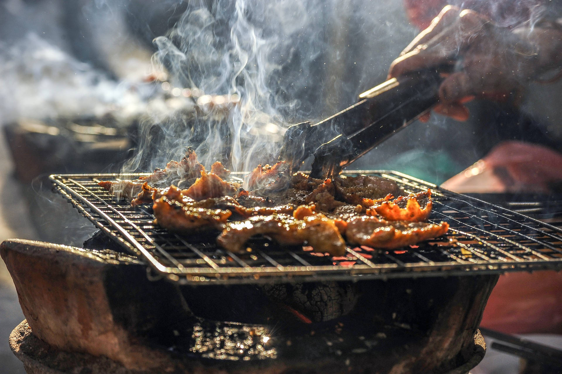 Meat Parrilla Grilling Background